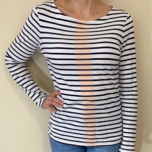 Boden Striped Breton Top Size 6